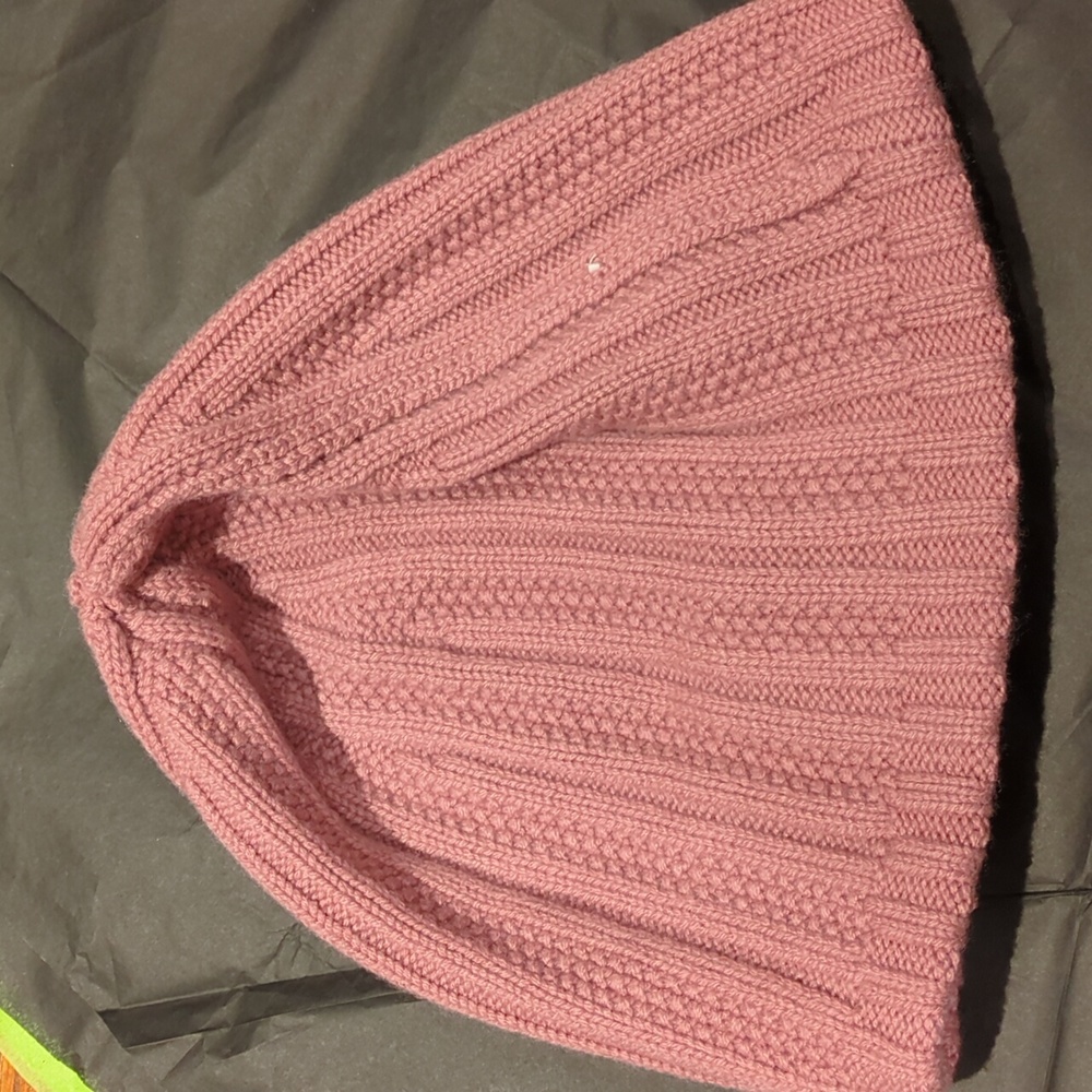 Coach Cashmere Seed Stitch Knit Hat - Picture 4 of 6